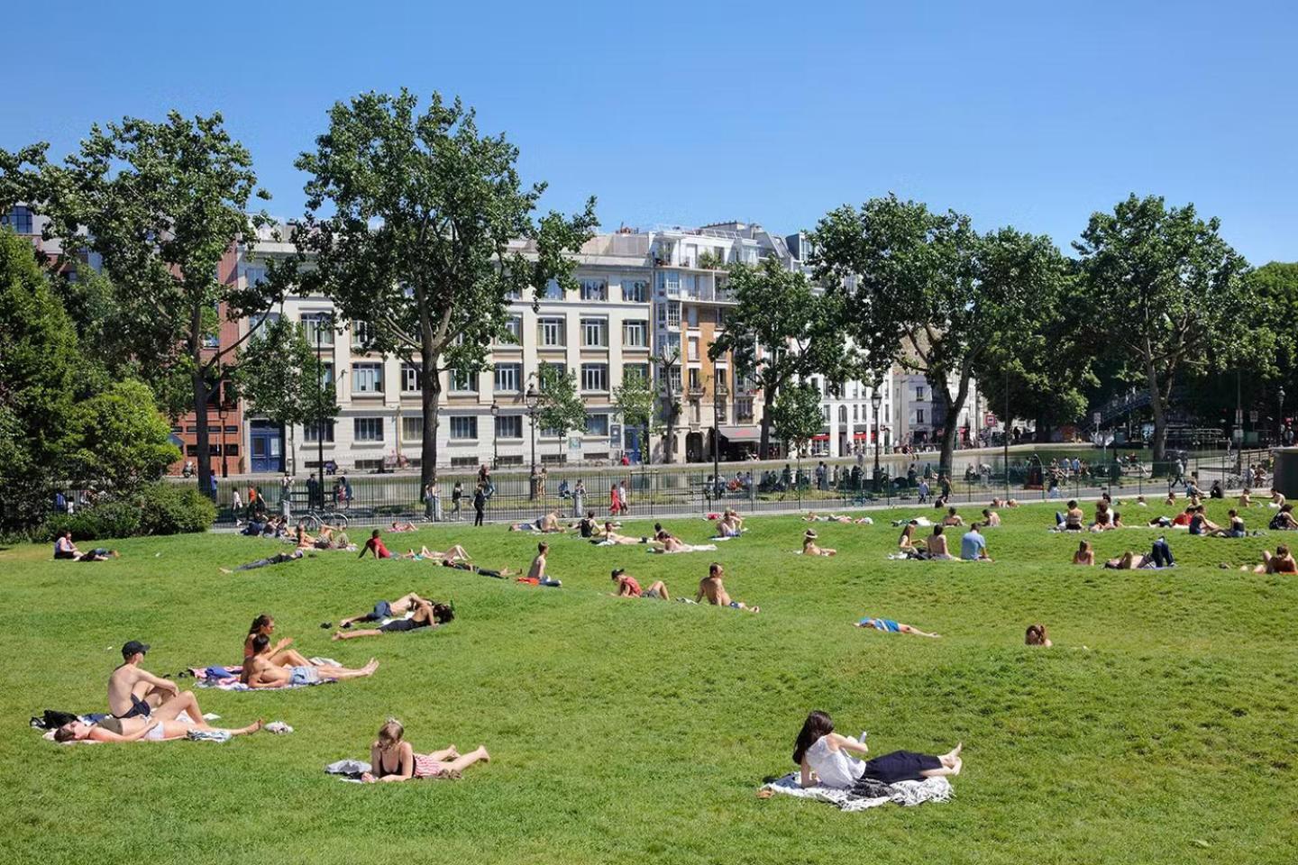 Paradis Du Canal St-Martin Et Jardin Villemin Paris Dış mekan fotoğraf